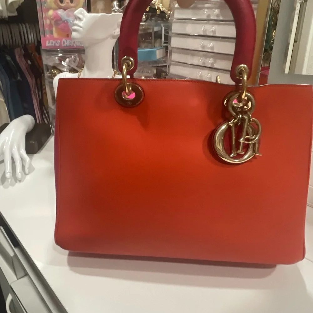 Dior Red Handbag - Picture 2 of 14